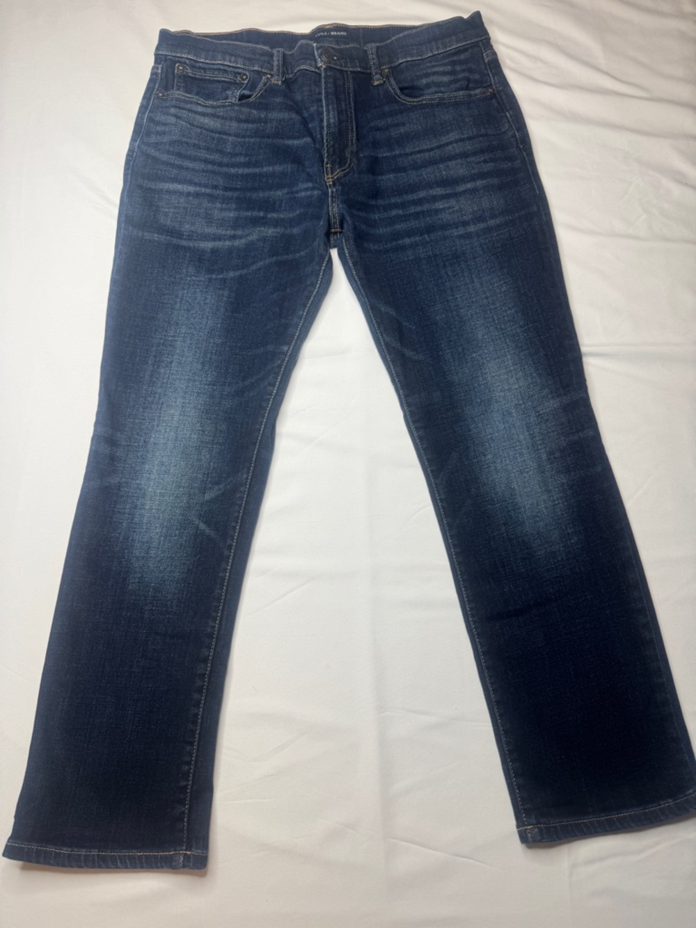 Lucky Brand 223 Straight Dark Indigo Wash Men's Jeans Size 33x30